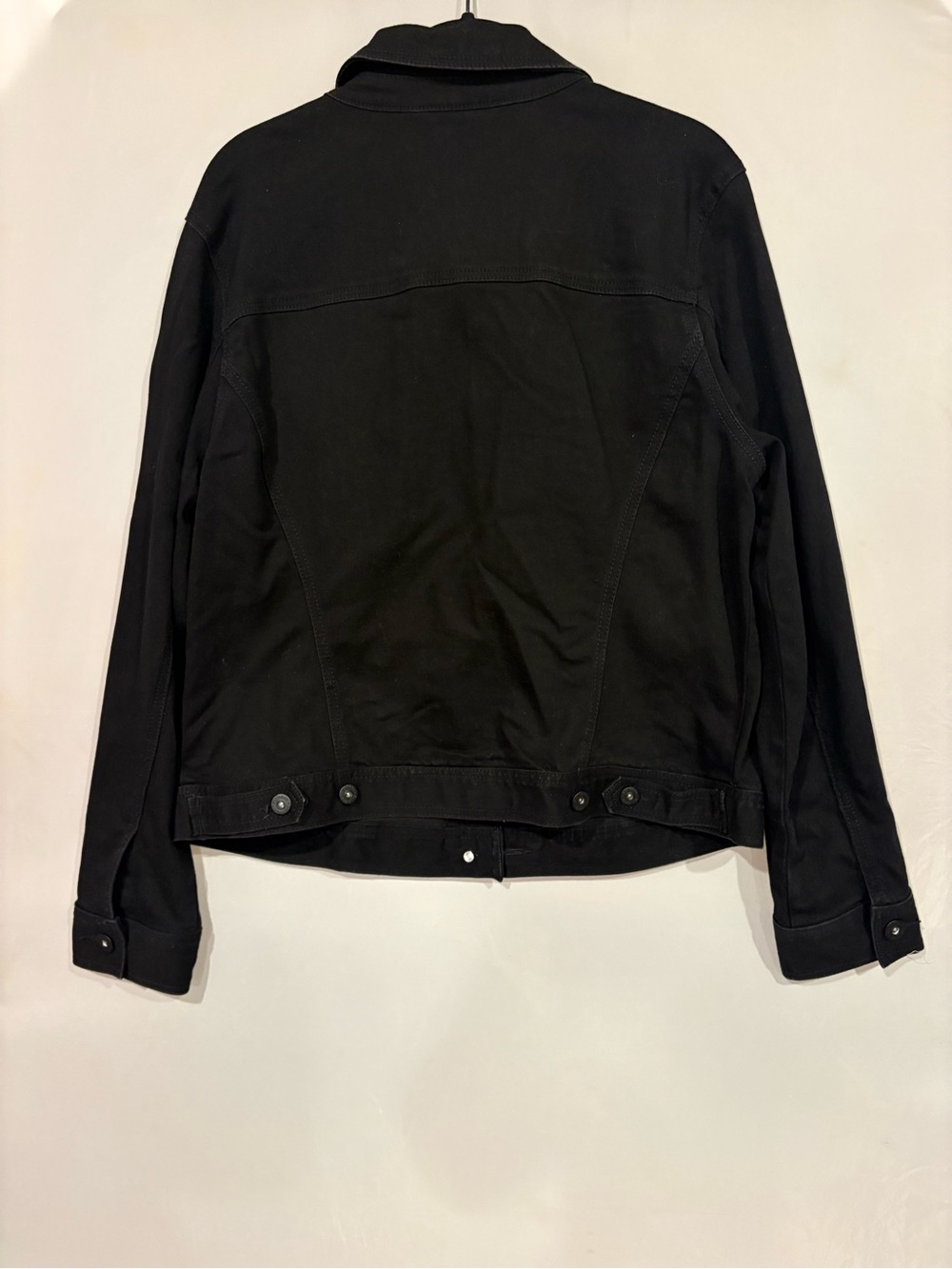 Style & Co. Black Denim Jean Jacket for Women - Picture 9 of 9